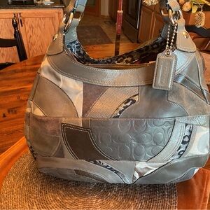 Coach Patchwork Leather Satchel
